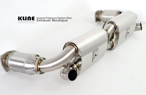 KLINE Innovations Exhaust - Porsche 996 Turbo / GT2 (2001 - 2005)