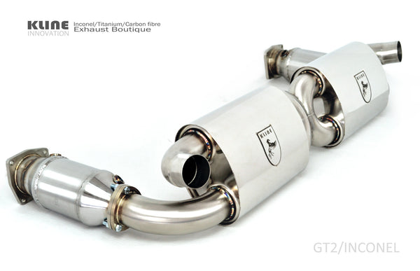 KLINE Innovations Exhaust - Porsche 997.1 Turbo / GT2 (2007 - 2009)