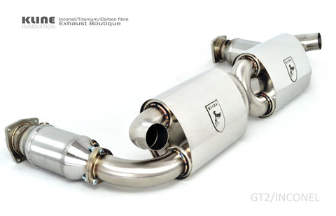 KLINE Innovations Exhaust - Porsche 997.1 Turbo / GT2 (2007 - 2009)