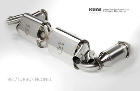 KLINE Innovations Exhaust - Porsche 991 Turbo